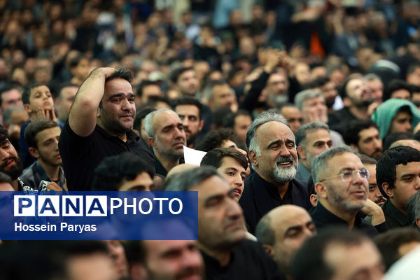 مراسم وداع با پیکر شهدای خدمت در مصلی تهران