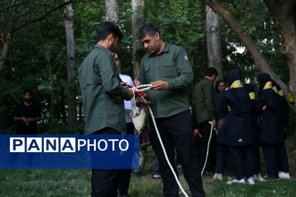 پیش اردوی ملی پیشتازان دختر سازمان دانش‌آموزی آذربایجان شرقی