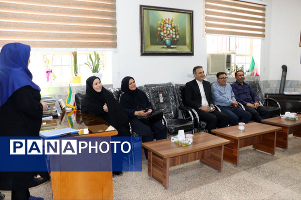 بازدید معاون امور مدارس سما خراسان شمالی از مدارس سما شیروان