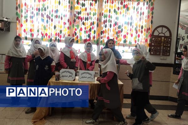 برگزاری انتخابات شورای دانش آموزی در مدارس ناحیه دو شهرری 