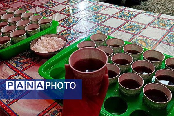 تشییع نمادین حضرت زهرا(س) با اشک و ارادت