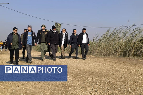 اردوی راهیان نور دانش آموزان پسر ناحیه 3 قم