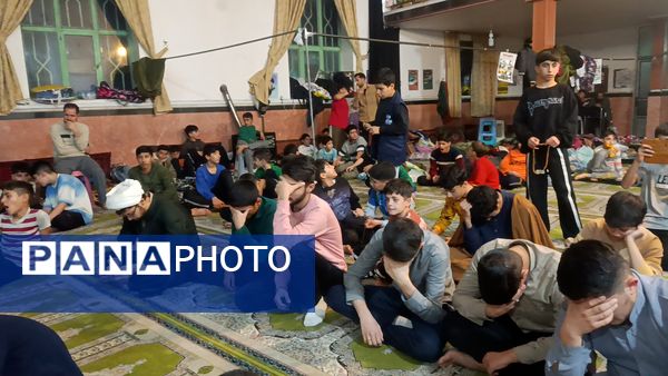 روز دوم اعتکاف پسران آشخانه 