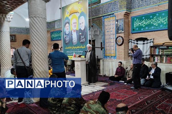 برگزاری مراسم گرامی‌داشت شهید «اسماعیل هنیه» در سنندج