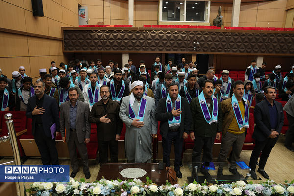 مراسم آموزش کاروان‌های عمره دانش‌آموزی به دانش‌آموزان عازم سرزمین وحی