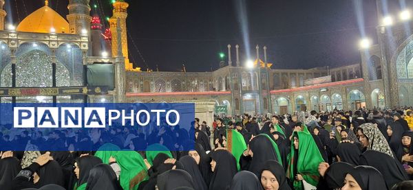 شام غریبان حضرت فاطمه زهرا(س) در حرم حضرت معصومه (س)