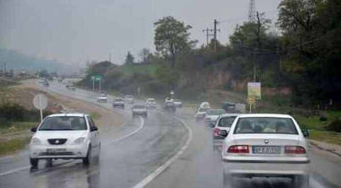 ترافیک سنگین در آزادراه قزوین کرج/ محور بانه سقز مسدود شد
