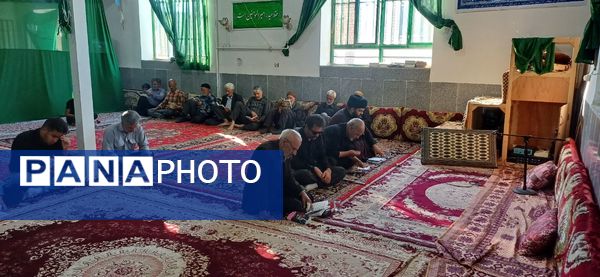 مراسم عزاداری  سرور و سالار شهیدان امام حسین علیه السلام در روستای سلطان آباد نمک