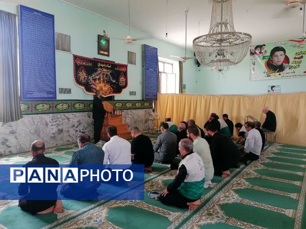 برپایی موکب عاشورایی اربعین حسینی در شیروان