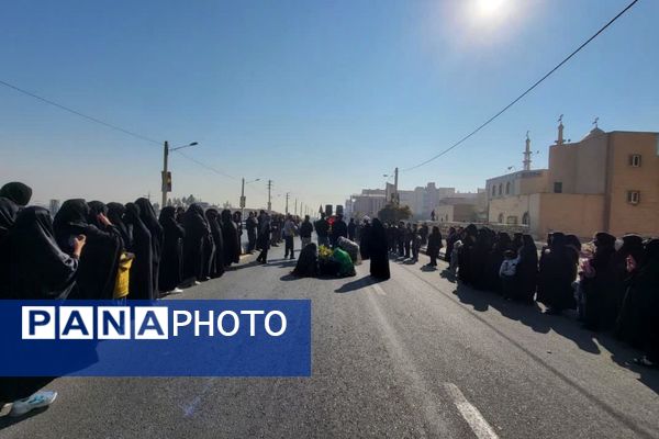 حضور پرشور عزاداران در سالروز شهادت حضرت فاطمه زهرا (س)