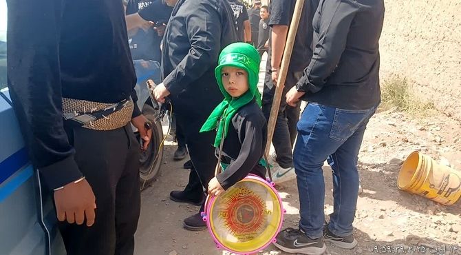 حال معنوی پیاده روی طریق الحسین(ع) در کهک قم