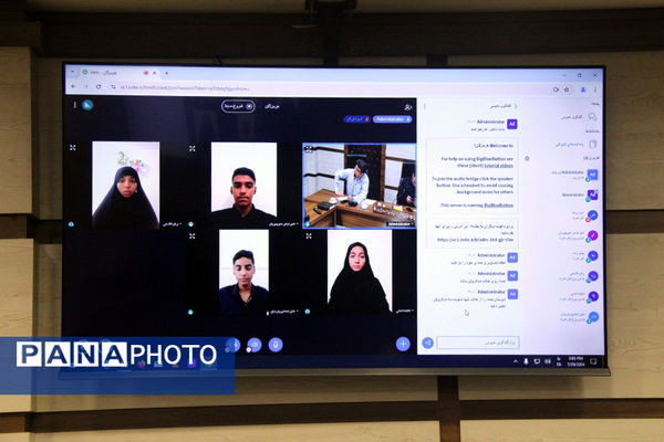 گفت‌وگوی صمیمی مدیرعامل خبرگزاری پانا با دانش‌آموزخبرنگاران استان‌ها