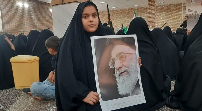 اجتماع عظیم زینبیون در شهرستان شازند