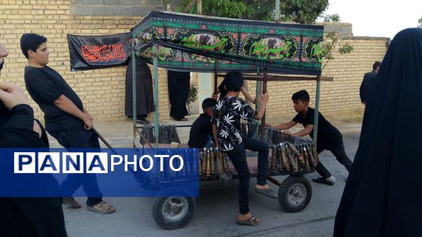 هیات‌ عزاداری‌ در شهر وردنجان‌‌ 