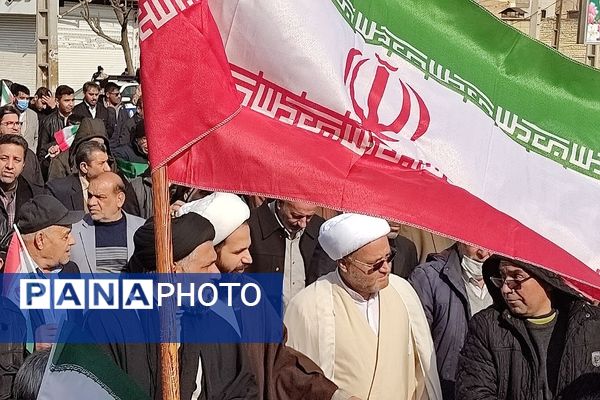 راهپیمایی ۲۲بهمن در کهریزک و باقرشهر