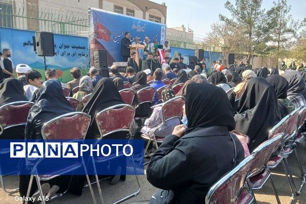 تجلی عطر حرم اباعبدالله الحسین در شهر قیامدشت