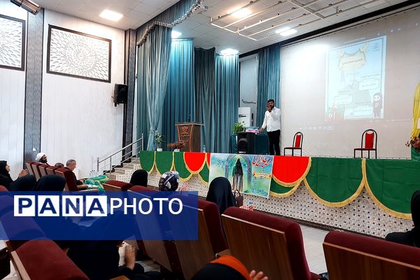 افتتاحیه طرح مصباح الهدی و جشن میلاد حضرت زینب(س) دبیرستان ریحانه النبی باقرشهر
