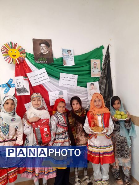 دانش‌آموزان دبستان نیک‌اندیشان چناران با جشن فرهنگ روستا و عشایر، اصالت ایرانی را زنده کردند