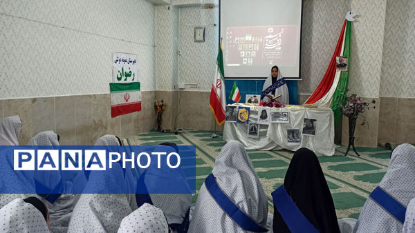 برگزاری هیئت انصارالمهدی (عج) در دبیرستان رضوان