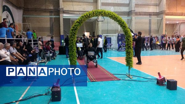 آیین افتتاحیه مسابقات ورزشی دانش‌آموزان استثنایی سراسر کشور در مشهد