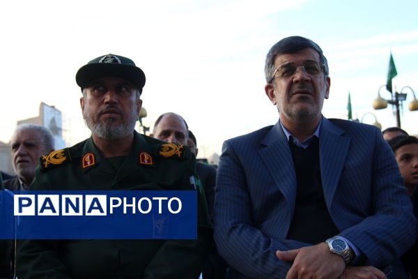 رزمایش اقدار بسیجیان در امیرچخماق یزد