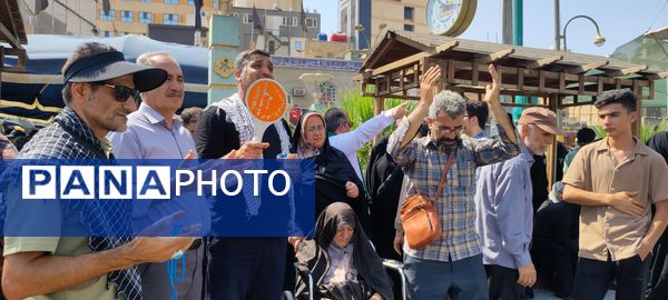 گزارش کوچکترین خبرنگار پانا از حال و هوای کربلای معلا 