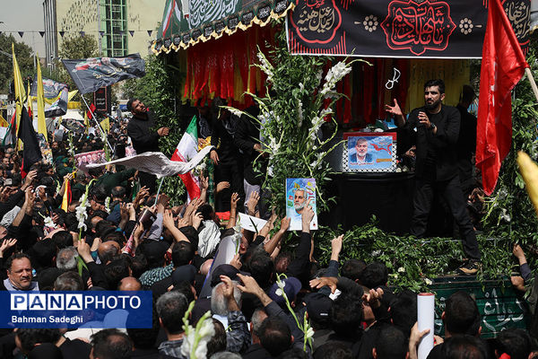 مراسم تشییع شهید اسماعیل هنیه در تهران
