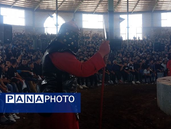 آیین سنتی شبیه خوانی اربعین حسینی در احمدآباد میانجلگه