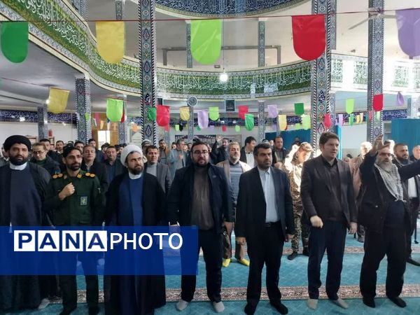 مراسم یوم الله ۹ دی روز بصیرت و میثاق امت با ولایت در فیروزکوه