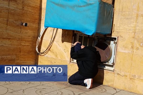 دانش‌آموزان دبیرستان زینبیه۲ شهریار آماده مقابله با زلزله