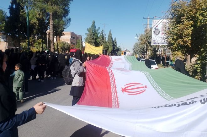 برگزاری مراسم ۱۳ آبان در شهرستان ایوان