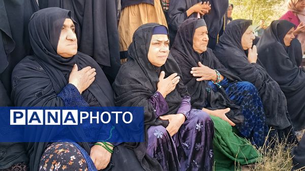 مراسم تاسوعای حسینی در شهرستان مارگون 