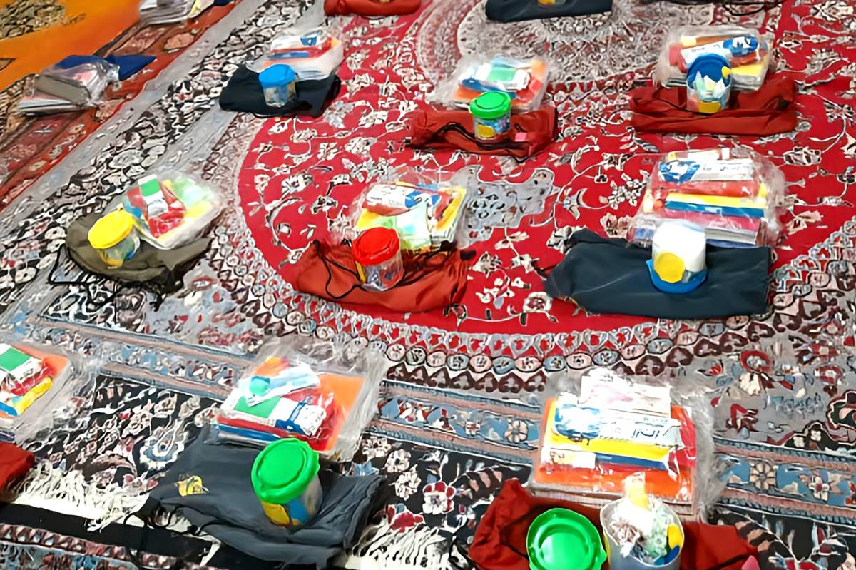 خادمیاران رضوی حامی دانشآموزان کمبرخوردار عنبرآباد