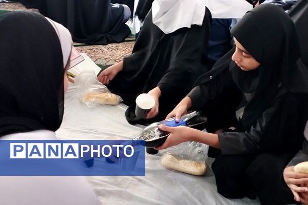 مراسم سوگواری ایام فاطمیه در دبستان موسی‌بن‌جعفر(ع) بهارستان‌دو