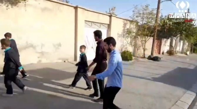 مراسم سالروز رحلت حضرت معصومه در دبستان شهید مفتح صرم