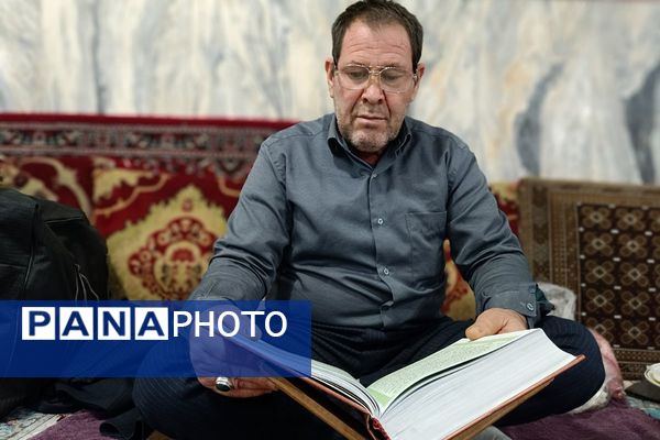 مراسم معنوی اعتکاف در مسجد اعظم حضرت ابوالفضل (ع) بهارستان دو