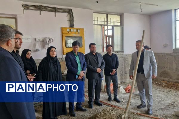 نوسازی تشک کشتی پوریای ولی و بازدید از مجتمع ورزشی شهید فرزنگان قرچک