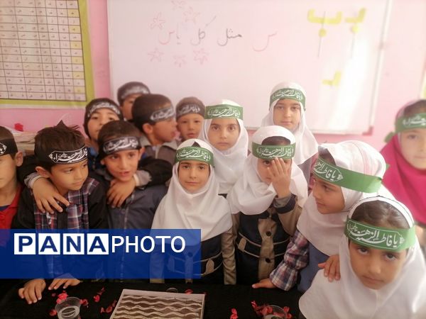 برپایی موکب دانش‌آموزی به‌مناسبت شهادت حضرت فاطمه(س)