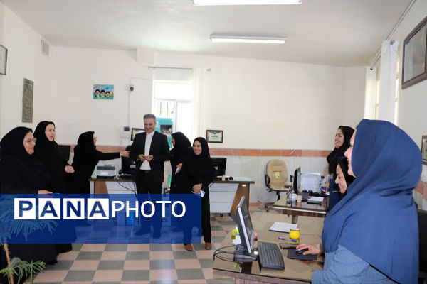 بازدید معاون امور مدارس سما خراسان شمالی از مدارس سما شیروان