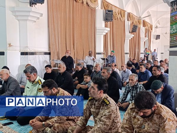 نماز عبادی سیاسی جمعه در شهرستان خلیل آباد 