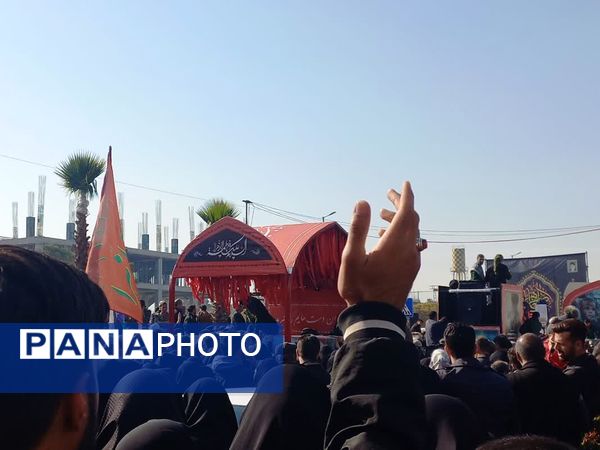 تشییع باشکوه پیکر پاک شهدای گمنام در اصفهان 