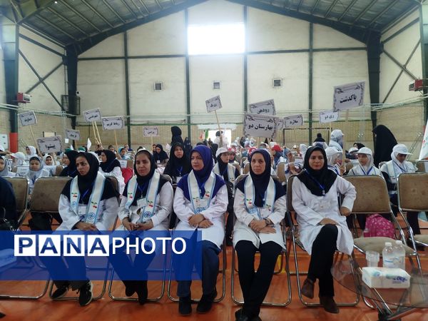 مرحله پایانی جشنواره رقابت‌های علمی و مهارتی دانش‌آموزان سفیران سلامت شهرستانهای استان تهران