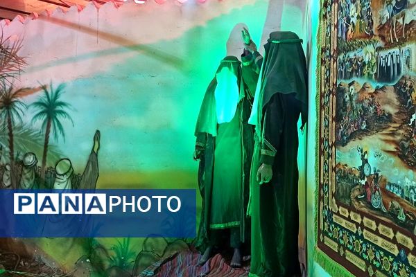 بازدید دانش‌آموزان دبیرستان یادگار امام از کوچه‌های بنی‌هاشم؛ روایتی از همدلی و سوگواری