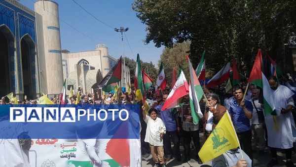 جمعه‌های خشم و انزجار مردم کرج علیه رژیم صهیونیستی و آمریکا 