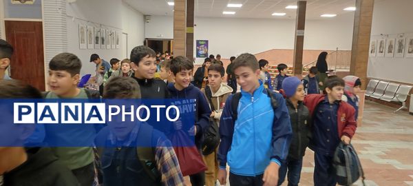 یک روز شاد و مفرح در اردوی یک روزه سینما غدیر شیروان