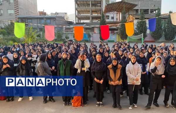صبحگاه در مدرسه حضرت خدیجه (س) گرگان
