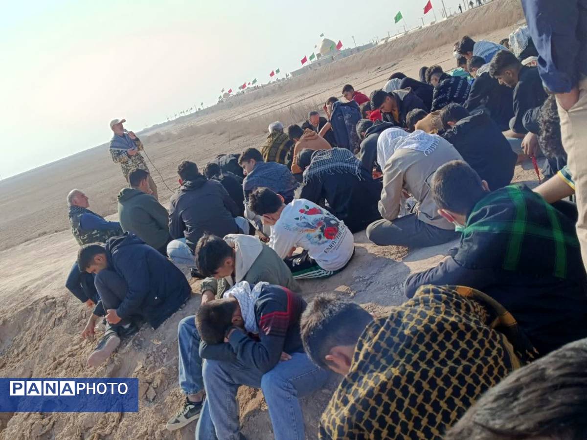 اعزام دانش‌آموزان مدارس ساوجبلاغ به اردوی راهیان نور 