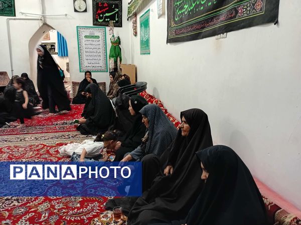 مراسم سوگواری شب اربعین در خلیل آباد