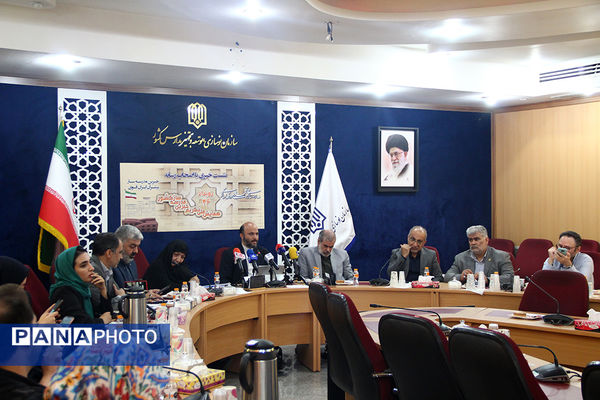 نشست خبری رئیس سازمان نوسازی،‌ توسعه و تجهیز مدارس