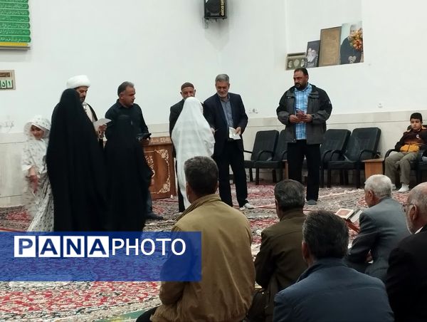 جشن روز مادر و ولادت حضرت زهرا س در مسجد جامع روستای مهدی آباد خلیل آباد 